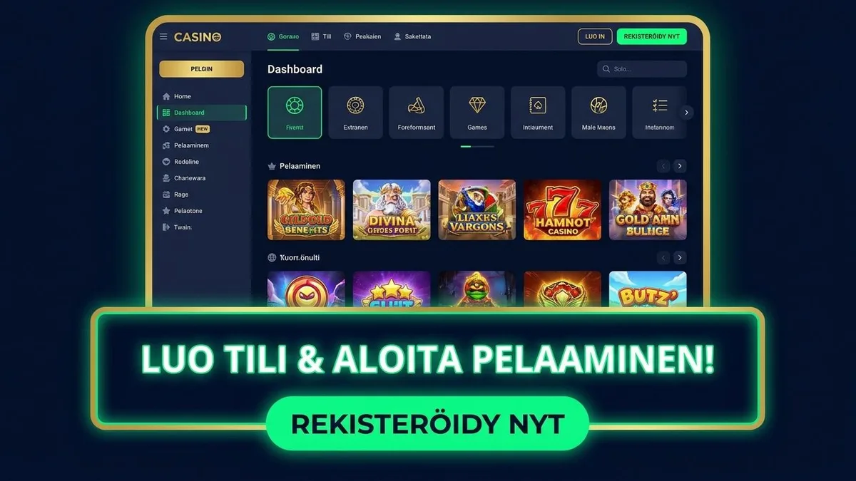Rekisteröidy bonuksen kanssa